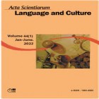 ACTA SCIENTIARUM. LANGUAGE AND CULTURE