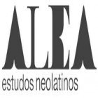 ALEA: ESTUDOS NEOLATINOS