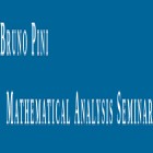 BRUNO PINI MATHEMATICAL ANALYSIS SEMINAR