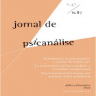 JORNAL DE PSICANÁLISE