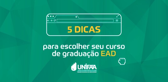 Como escolher meu curso de graduação EAD? Confira 5 dicas
