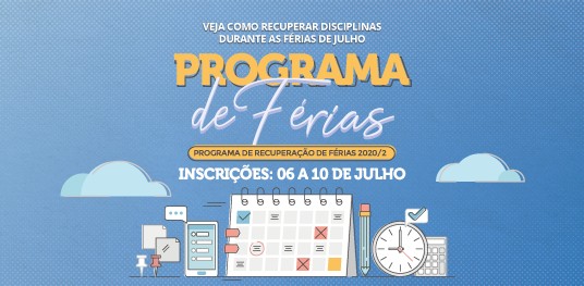 Programa de Recuperação de Férias 2020/2