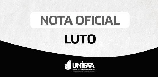 NOTA OFICIAL - LUTO