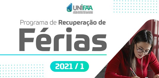 Programa de Recuperação de Férias 2021/1: Confira a agenda!