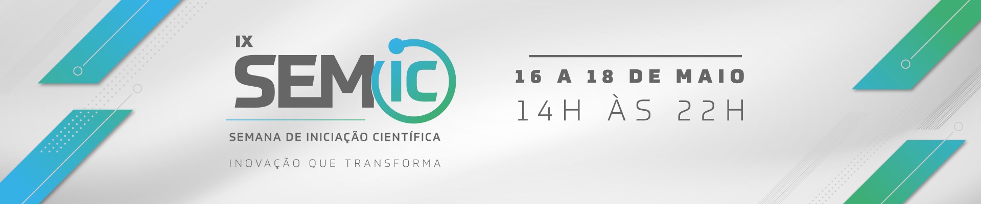 IX SemIC - Semana de Iniciação Científica do UNIFAA.