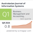 AUSTRALASIAN JOURNAL OF INFORMATION SYSTEMS
