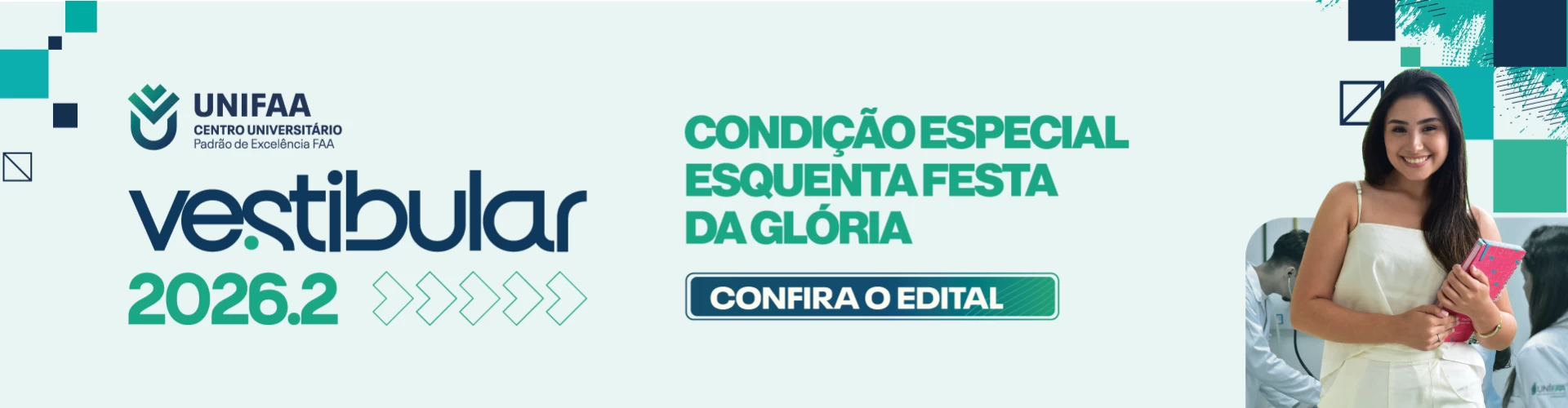 Condição especial Festa da Glória 2026