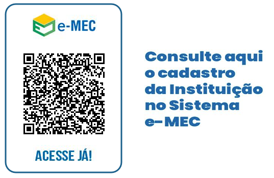 Consulte aqui o cadastro da instituição no Sistema e-MEC